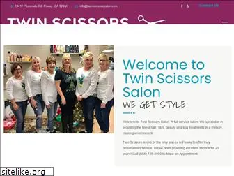 twinscissorssalon.com