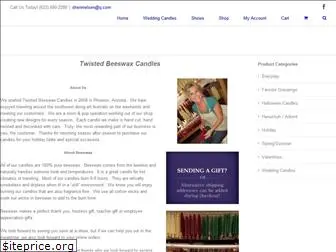 twistedbeeswaxcandles.com