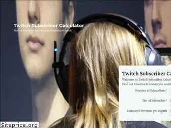 twitchsubcalculator.com