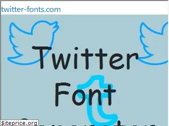 twitter-fonts.com