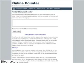 twittercharactercounter.com