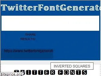 twitterfontgenerator.com