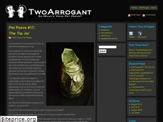 twoarrogant.com
