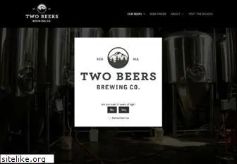 twobeersbrewery.com