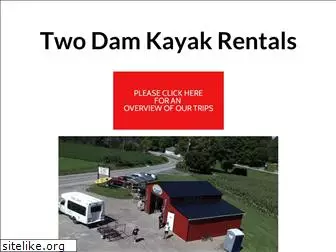 twodamkayakrentals.com