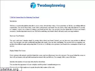 www.twodeepbrewing.com