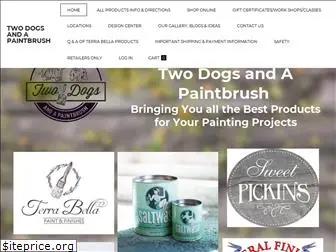 twodogsandapaintbrush.com