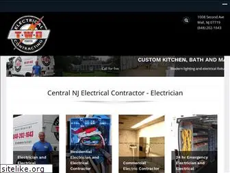 twoelectricalcontracting.com