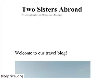 twosistersabroad.com