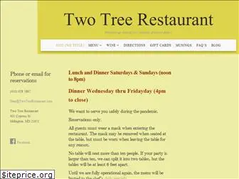 twotreerestaurant.com