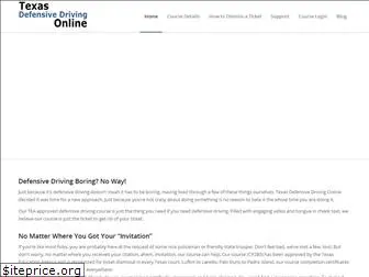 txdefensivedrivingonline.com