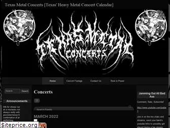 txmetalconcerts.com