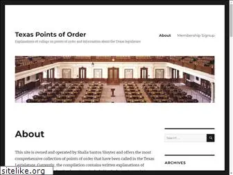 txpointsoforder.com