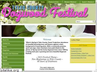 tylercountydogwoodfestival.org