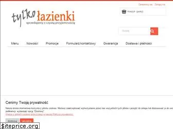 www.tylkolazienki.pl