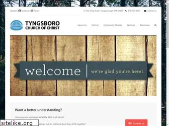 tyngsborochurchofchrist.org