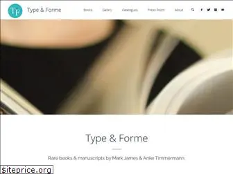 typeandforme.com