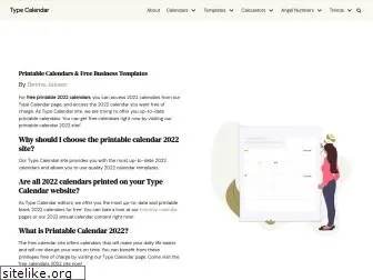 typecalendar.com
