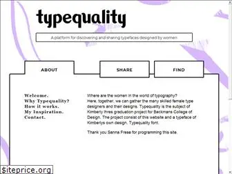 typequality.com