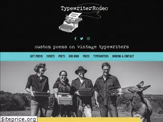 typewriterrodeo.com