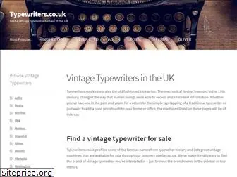 typewriters.co.uk