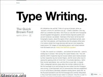typewritingblog.wordpress.com