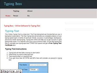 typingboss.com