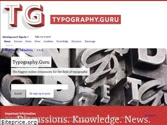 typography.guru