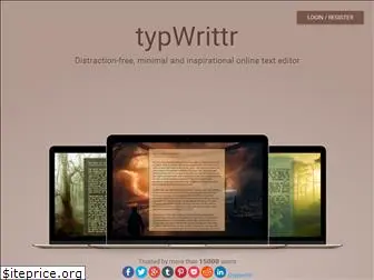 typwrittr.com