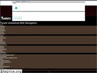 tyrantunleashed.wikia.com