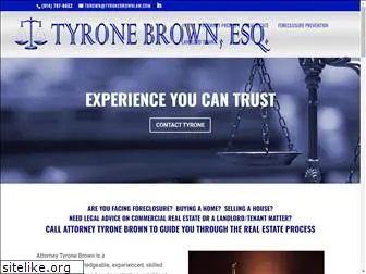 tyronebrownlaw.com