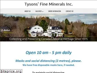 tysons-minerals.com