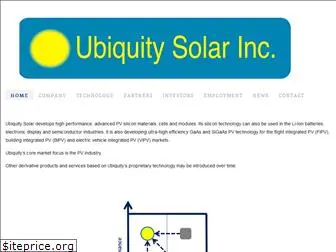 ubiquitysolar.com