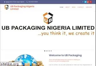 ubpackaging.com.ng