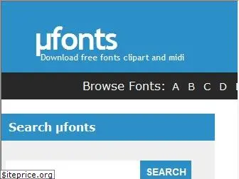 ufonts.com