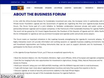 ugandaeuropebusinessforum.com