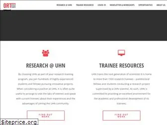 uhntrainees.ca