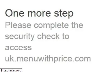 uk.menuwithprice.com