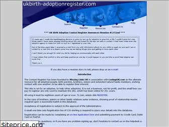 ukbirth-adoptionregister.com