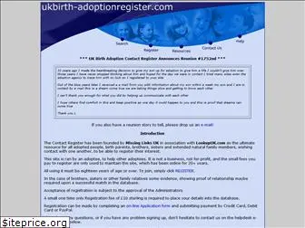 ukbirthadoptionregister.com