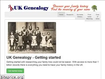 ukgenealogy.co.uk