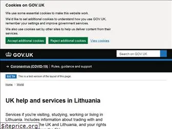 ukinlithuania.fco.gov.uk