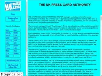 ukpresscardauthority.co.uk