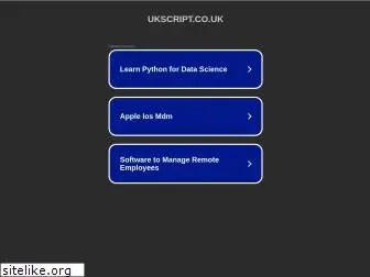 ukscript.co.uk
