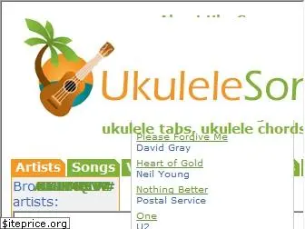 ukulelesongs.com