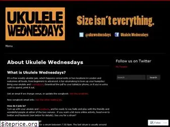 ukulelewednesdays.com