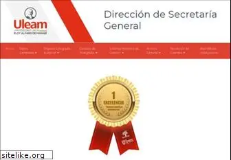 uleam-secretaria.com