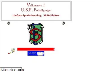 ulefoss-fotball.com