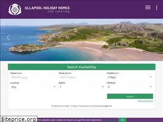 ullapoolholidayhomes.com