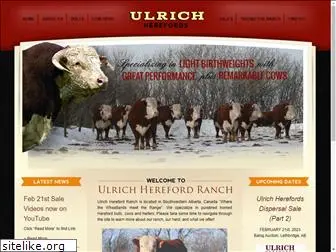 ulrichherefords.com